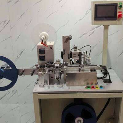 Fully automatic testing, marking and taping machine