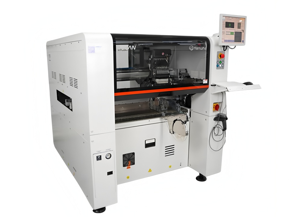 Hanwha Decan S1 pick and place machine