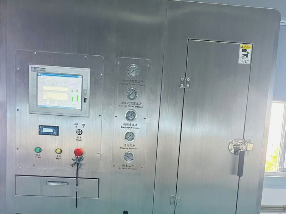 MF-320C electronic stencil cleaning machine