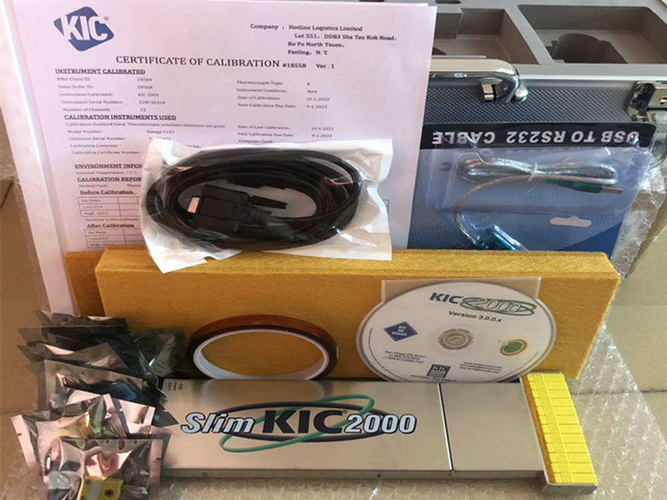 Slim KIC 2000 12ch thermal profiler