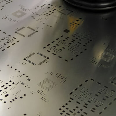 Stencil laser custter